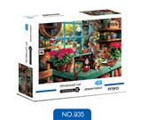 OBL891750 - 1000片窗台的猫