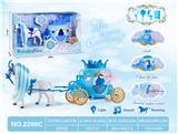 OBL891845 - ELECTRIC COLOR HAIR HORSE CROWN CAR
