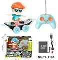 OBL892206 - 特技卡通人滑板车（包电）