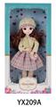 OBL892273 - 12 INCH SOLID ACTIVE JOINT 3D EYE FASHION GIRL