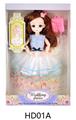 OBL892279 - 12 INCH SOLID ACTIVE JOINT 3D EYE FASHION GIRL