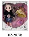 OBL892281 - 6-INCH SOLID ACTIVE JOINT 3D EYE FASHION GIRL