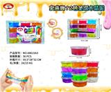 OBL892322 - SLIM 12 COLOR CHRISTMAS CRYSTAL CLAY