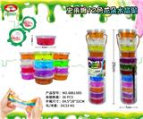 OBL892334 - SLIM 12 COLOR FLOWER CRYSTAL CLAY