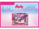 OBL892441 - HAILI MUSIC MOTORCYCLE SPINNING PET DOG