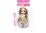 OBL892502 - 6-INCH SOLID BODY 13 JOINTS 3D REAL EYES DELICATE LITTLE LORI