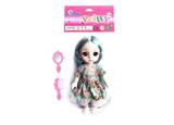 OBL892508 - 6-INCH SOLID BODY 13 JOINTS 3D REAL EYES DELICATE LITTLE LORI