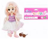 OBL892511 - 6-INCH SOLID BODY 13 JOINTS 3D REAL EYES DELICATE LITTLE LORI