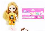 OBL892512 - 6-INCH SOLID BODY 13 JOINTS 3D REAL EYES DELICATE LITTLE LORI