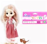 OBL892515 - 6-INCH SOLID BODY 13 JOINTS 3D REAL EYES DELICATE LITTLE LORI