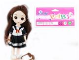 OBL892516 - 6-INCH SOLID BODY 13 JOINTS 3D REAL EYES DELICATE LITTLE LORI