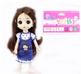 OBL892518 - 6-INCH SOLID BODY 13 JOINTS 3D REAL EYES DELICATE LITTLE LORI