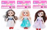 OBL892523 - 6-INCH SOLID BODY 13 JOINTS 3D REAL EYES DELICATE LITTLE LORI