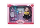 OBL892531 - 6-INCH SOLID BODY 13 JOINTS 3D REAL EYES DELICATE LITTLE LORI