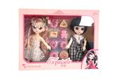 OBL892550 - 6-INCH SOLID BODY 13 JOINTS 3D REAL EYES DELICATE LITTLE LORI