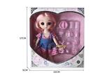 OBL892553 - 6-INCH SOLID BODY 13 JOINTS 3D REAL EYES DELICATE LITTLE LORI