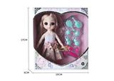 OBL892555 - 6-INCH SOLID BODY 13 JOINTS 3D REAL EYES DELICATE LITTLE LORI
