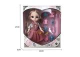 OBL892557 - 6-INCH SOLID BODY 13 JOINTS 3D REAL EYES DELICATE LITTLE LORI