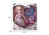 OBL892560 - 6-INCH SOLID BODY 13 JOINTS 3D REAL EYES DELICATE LITTLE LORI