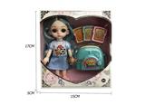 OBL892563 - 6-INCH SOLID BODY 13 JOINTS 3D REAL EYES DELICATE LITTLE LORI