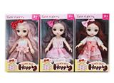 OBL892566 - 6-INCH SOLID BODY 13 JOINTS 3D REAL EYES DELICATE LITTLE LORI