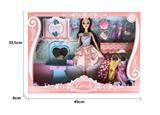 OBL892623 - 11.5 REAL BODY 12 JOINT 3D REAL EYE BARBIE FASHION