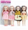 OBL892894 - 9 23CM 13 JOINT REAL BODY 3D REAL EYE FASHION LORI DOLL