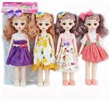 OBL892904 - 12 30CM 13 JOINT REAL BODY 3D REAL EYE FASHION LORI DOLL HAIR ACCESSORIES