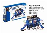 OBL892956 - 三只合金警车一只合金飞机