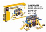 OBL892958 - 三只合金工程车一只合金飞机