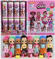 OBL893176 - 6 INCH LIVE HAND HAIR SURPRISE DOLL WITH RANDOM ACCESSORIES PACK MIRROR 4 COKE BOTTLE 8PCS