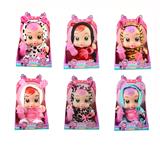 OBL893252 - 9-INCH ENAMEL WILL CRY BABY WITH FOUR VOICE IC CLOTHES WITH TAIL 6 MIXED