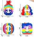 OBL893338 - RAINBOW COLOR OF DECOMPRESSION GRIP