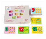 OBL893443 - WOODEN DIGITAL COGNITIVE MATCHING CARD B