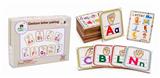OBL893448 - 木制手势字母配对拼图