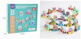 OBL893465 - WOODEN MAGNETIC LETTER TRAIN