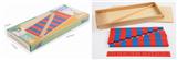 OBL893474 - WOODEN MONTESSORI DECIMAL STICK