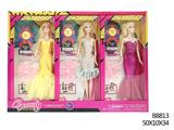 OBL893545 - 11 INCH EXQUISITE BARBIE DISPLAY BOX 6 PACK