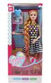 OBL893791 - 11.5-INCH SOLID 9-JOINT LONG BRAID FASHION BARBIE