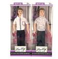 OBL893794 - 11.5 INCH SOLID 6 JOINT MENS CASUAL WEAR BARBIE