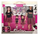 OBL893819 - 11.5-Inch 12 joint men’s 11.5-inch 6-joint women’s and 2 5.5-inch barbie with blister suits