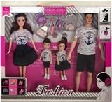 OBL893823 - (4-PERSON PARENT-CHILD CLOTHES) 11.5 SOLID BODY 12 JOINTS MENS 11.5\ SOLID BODY 6 JOINTS WOMENS 2 5.5 \SOLID BODY BARBIES