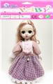 OBL893830 - HIGH QUALITY 12 INCH SOLID BODY 13 JOINT 3D REAL EYE PLUMP GIRL LOLITA BARBIE