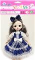 OBL893832 - HIGH QUALITY 12 INCH SOLID BODY 13 JOINT 3D REAL EYE PLUMP GIRL LOLITA BARBIE
