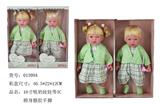 OBL894425 - 16寸棉身搪胶手脚会吸奶娃娃带IC
