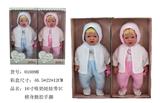 OBL894431 - 16寸棉身搪胶手脚会吸奶娃娃带IC