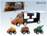 OBL894556 - RHINOCEROS STORAGE CAR AND DINOSAUR RECOIL CAR 3