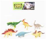 OBL894595 - SIX 6.5-INCH DINOSAURS