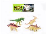 OBL894610 - FOUR 6.5-INCH DINOSAURS