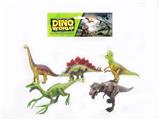OBL894613 - 5 6.5-INCH PAINTED DINOSAURS